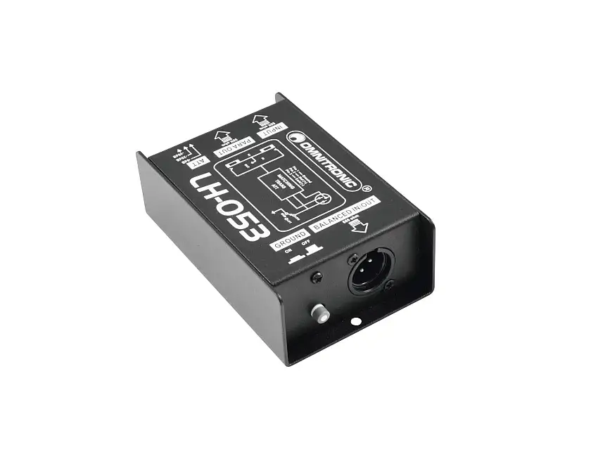 OMNITRONIC LH-053 DI Box passive