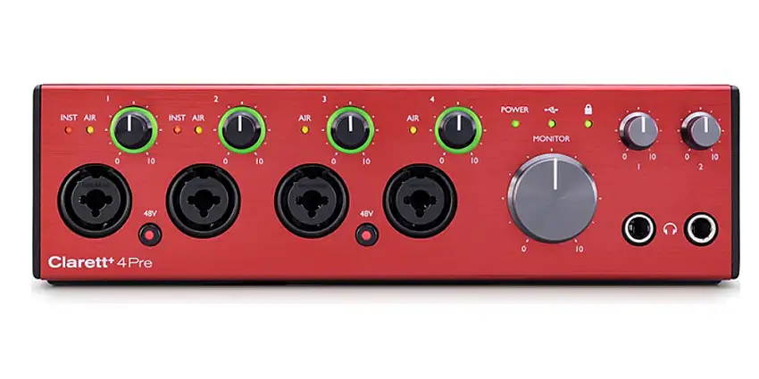 Focusrite Clarett+ 4Pre