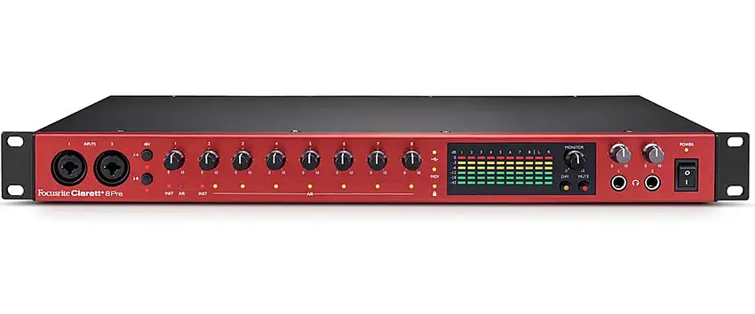 Focusrite Clarett+ 8Pre