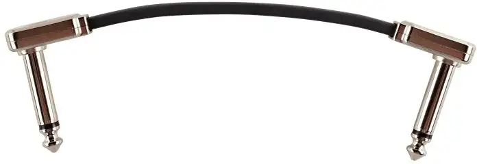 Ernie Ball 6225 7,5cm Svart Flat Patchkabel