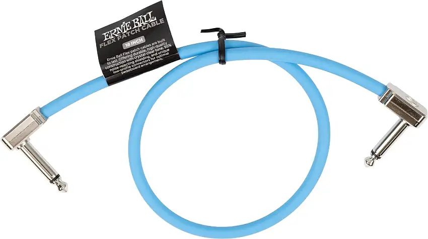 Ernie Ball 6457 Flex Patchkabel Blå 45cm