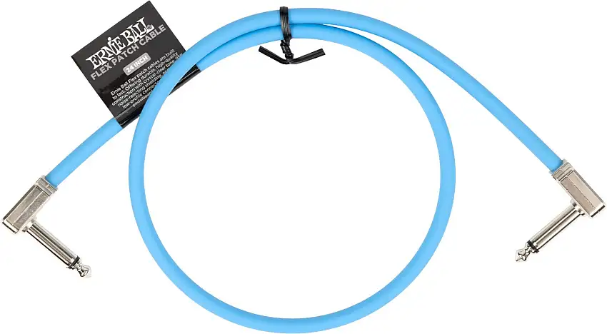 Ernie Ball 6458 Flex Patchkabel Blå 61cm
