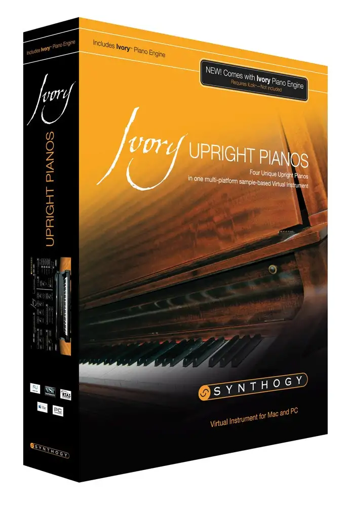 Synthogy Ivory II Upright Pianos