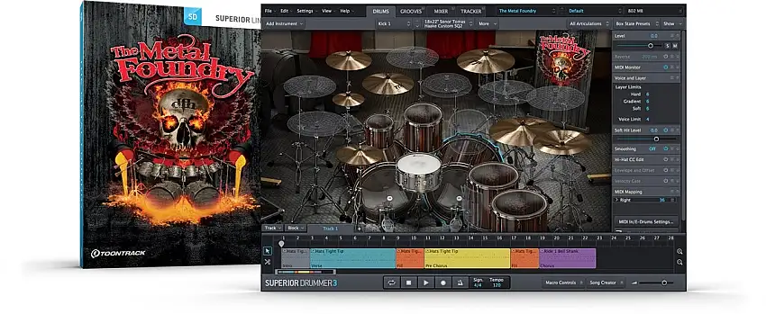 Toontrack SDX Metal Foundry