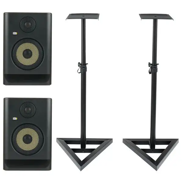 KRK Rokit RP5 G5 Stand Bundle