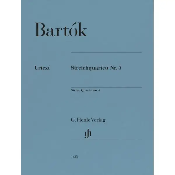 Henle Verlag Bartók Streichquartett Nr.5