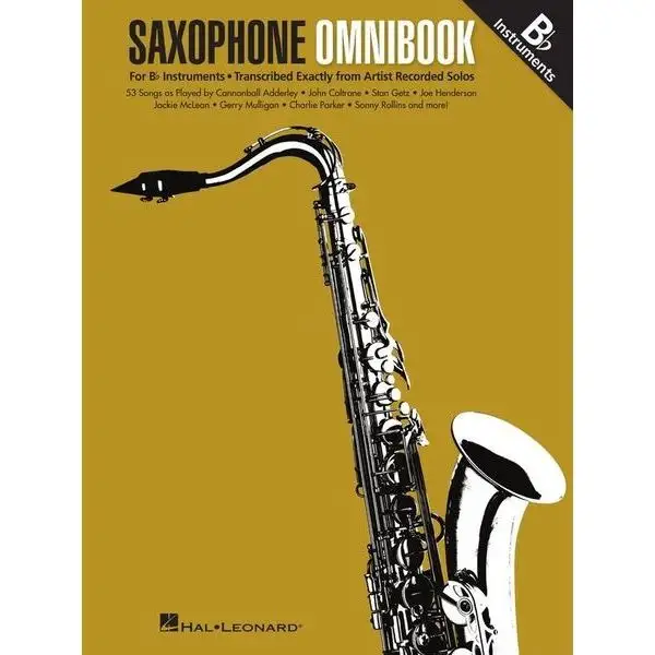 Hal Leonard Saxophone Omnibook Bb