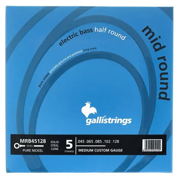 Galli Strings MRB45128 Bass Half Round