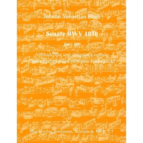 Johannes Bornmann Bach Sonate BWV 1030