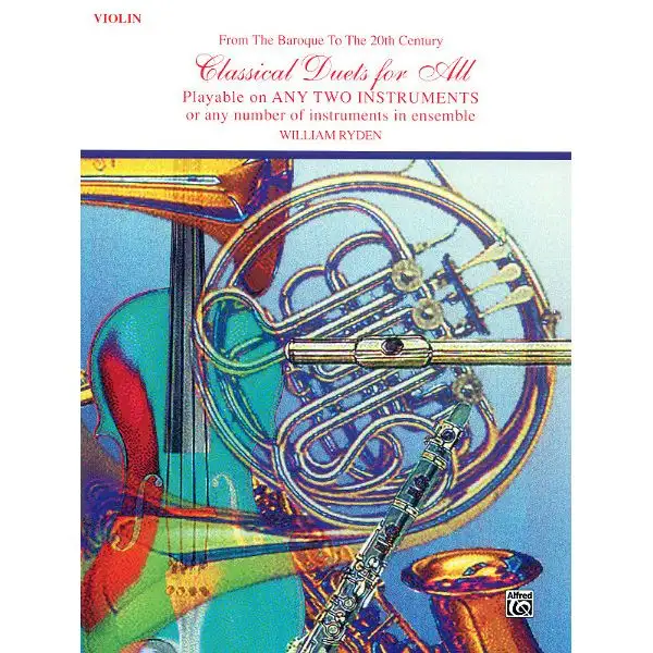 Alfred Music Publishing Classical Duets for All Violin