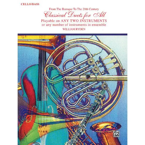 Alfred Music Publishing Classical Duets for All Cello