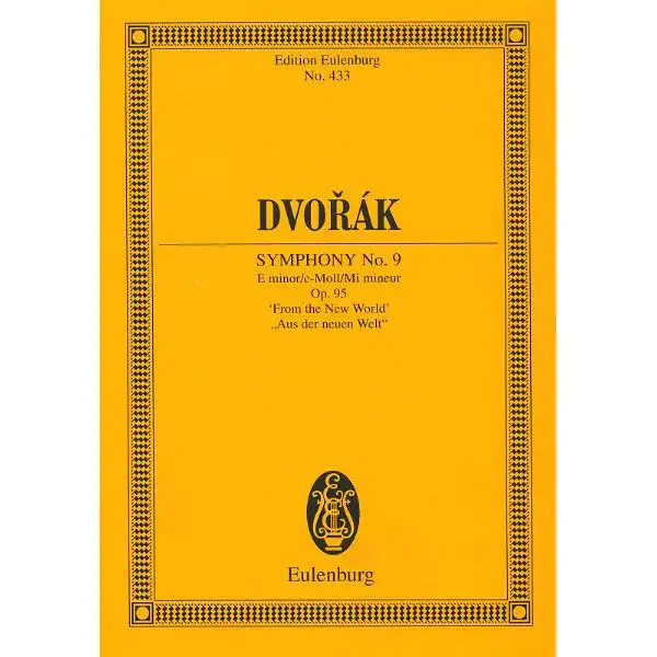 Edition Eulenburg Dvorak Sinfonie Nr. 9 e-Moll