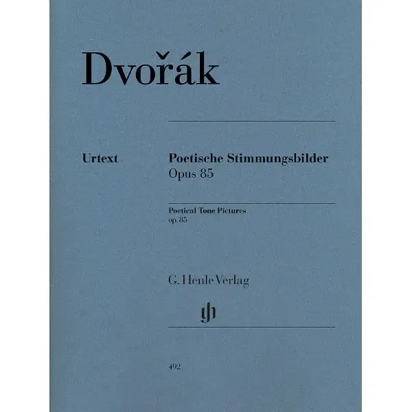 Henle Verlag Dvorák Stimmungsbilder