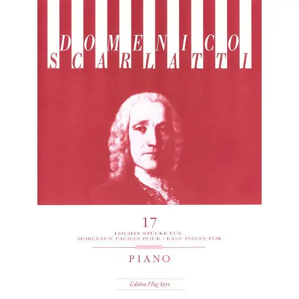 Edition Hug Scarlatti 17 leichte Stücke