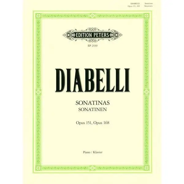 Edition Peters Diabelli Sonatinen
