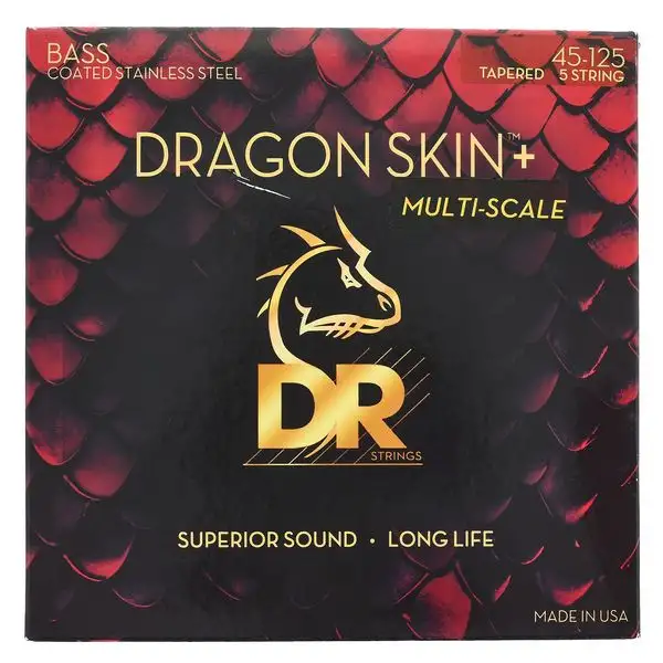 DR Strings Dragon Skin+ DBSM5-45 Coated
