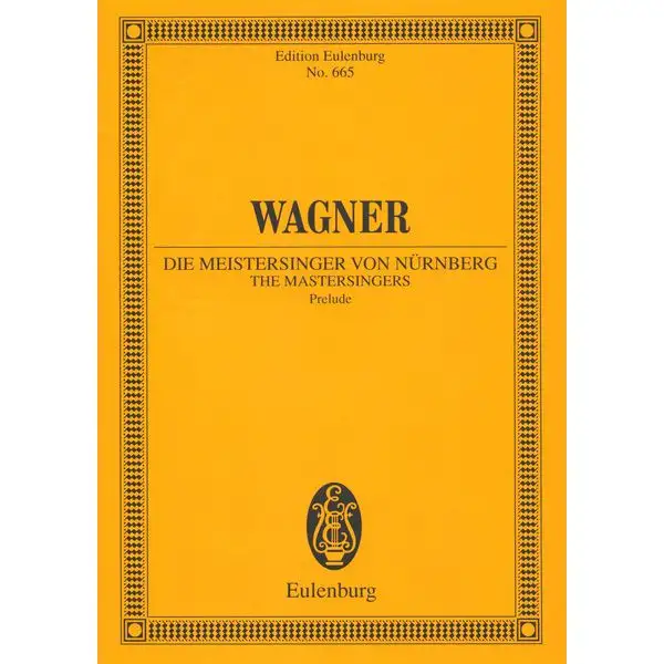 Edition Eulenburg Wagner Die Meistersinger