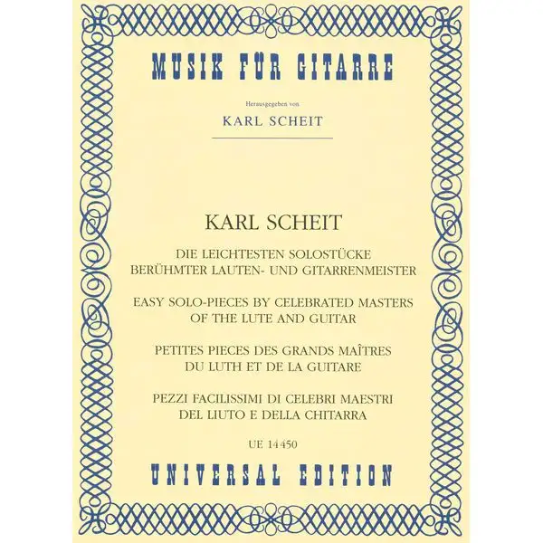 Universal Edition Die leichtesten Solostücke