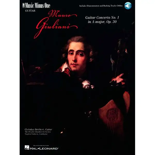 Music Minus One Giuliani Guitar Concerto No. 1