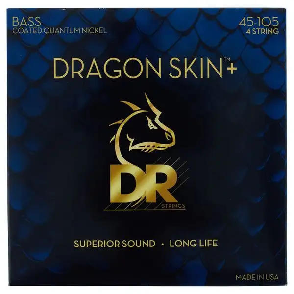DR Strings Dragon Skin+ DBQ-45 Coated