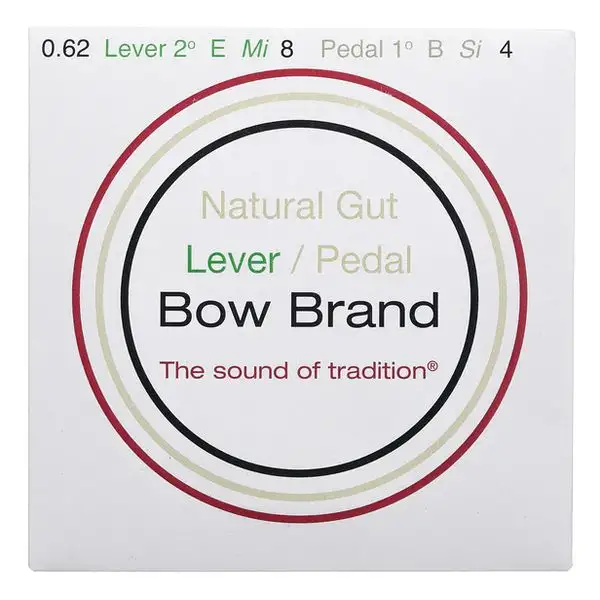 Bow Brand NG 2nd E Gut Harp String No.8