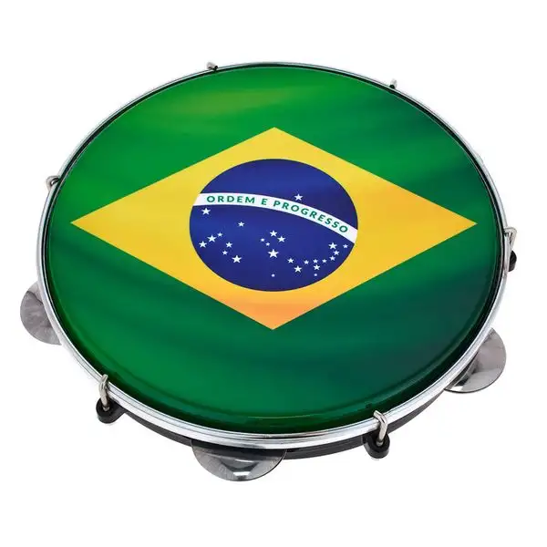 Thomann 12" Pandeiro Brazilian Flag