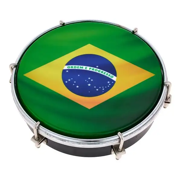 Thomann 10" Tamborim Brazilian Flag