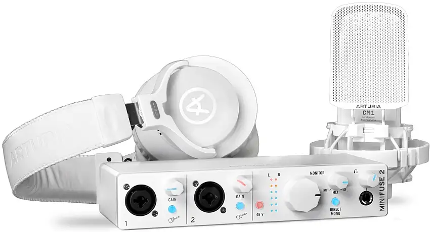 ARTURIA MiniFuse Recording Pack - White