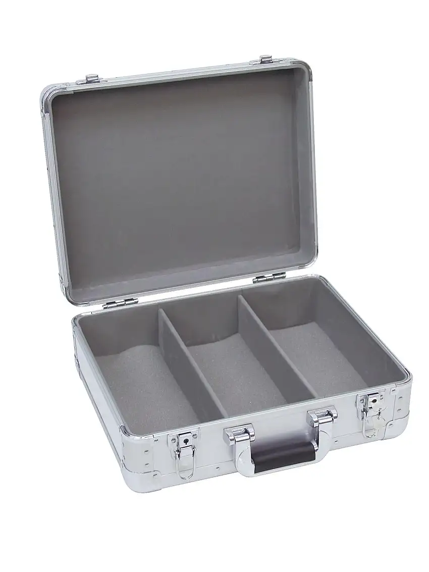 ROADINGER CD Case ALU digital booking rounded sil