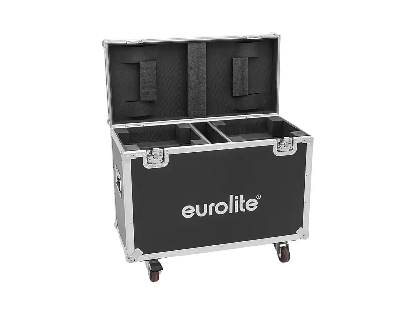ROADINGER Flightcase 2x TMH-X12 with wheels