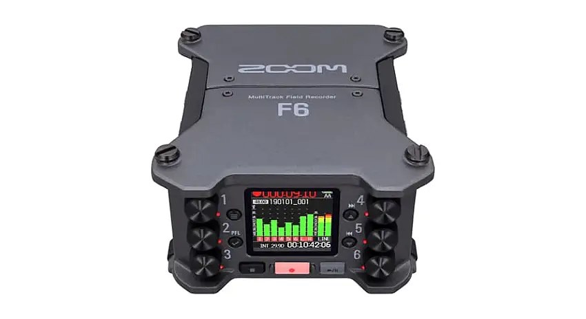 Zoom F6-inspelare