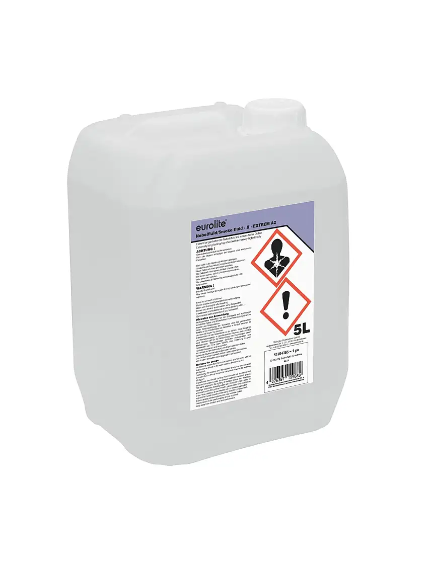 EUROLITE SMOKE FLUID -X- Extreme A2, 5l smoke fluid