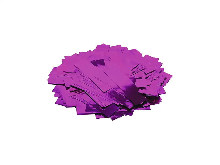 TCM FX Metallic Confetti rectangular 55x18mm, pink, 1kg