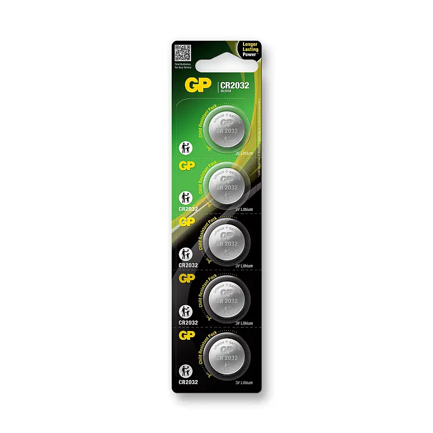 GP Batteries CR2032 5-pack