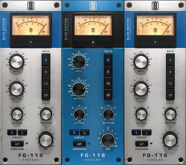 Slate Digital FG-116 Blue FET Compressors
