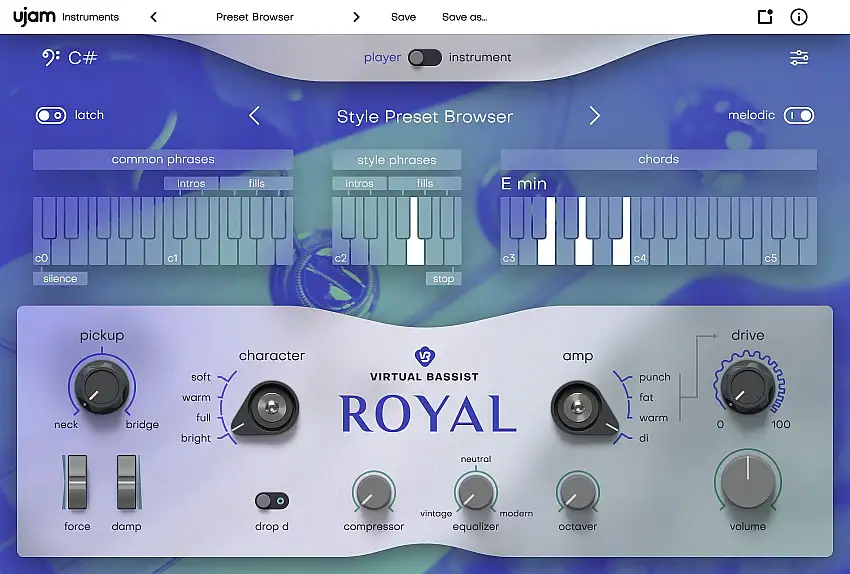 ujam Virtual Bassist Royal 2