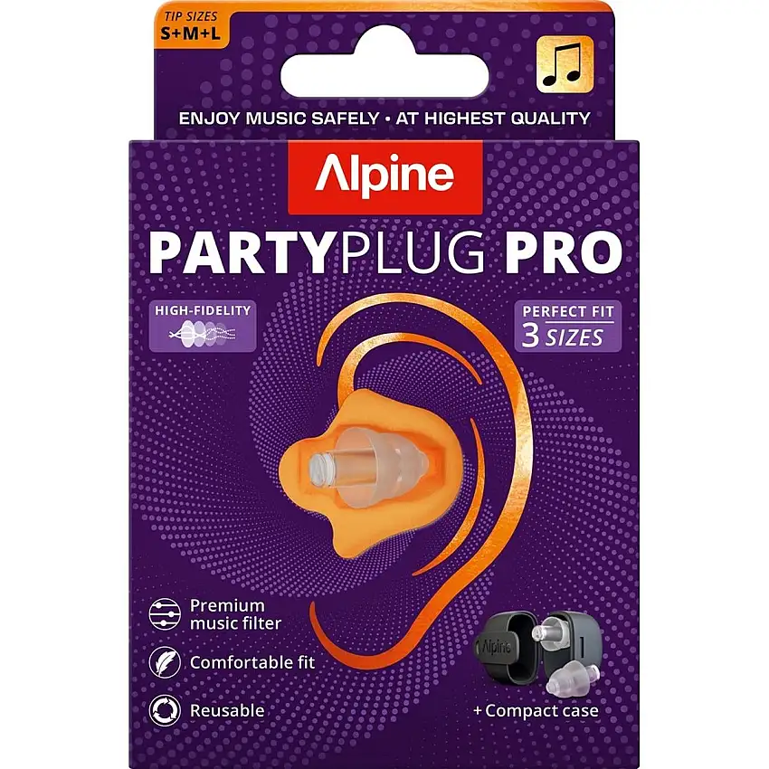 Alpine PartyPlug Pro 2025 - Transparent