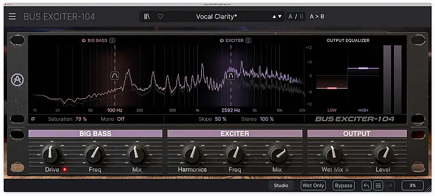 ARTURIA Bus Exciter-104