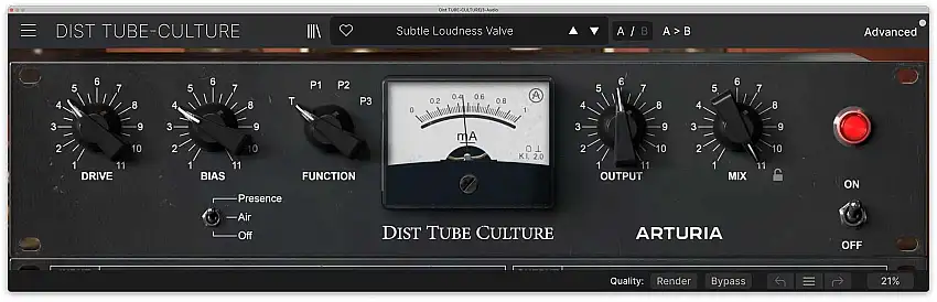 ARTURIA Dist TUBE-CULTURE