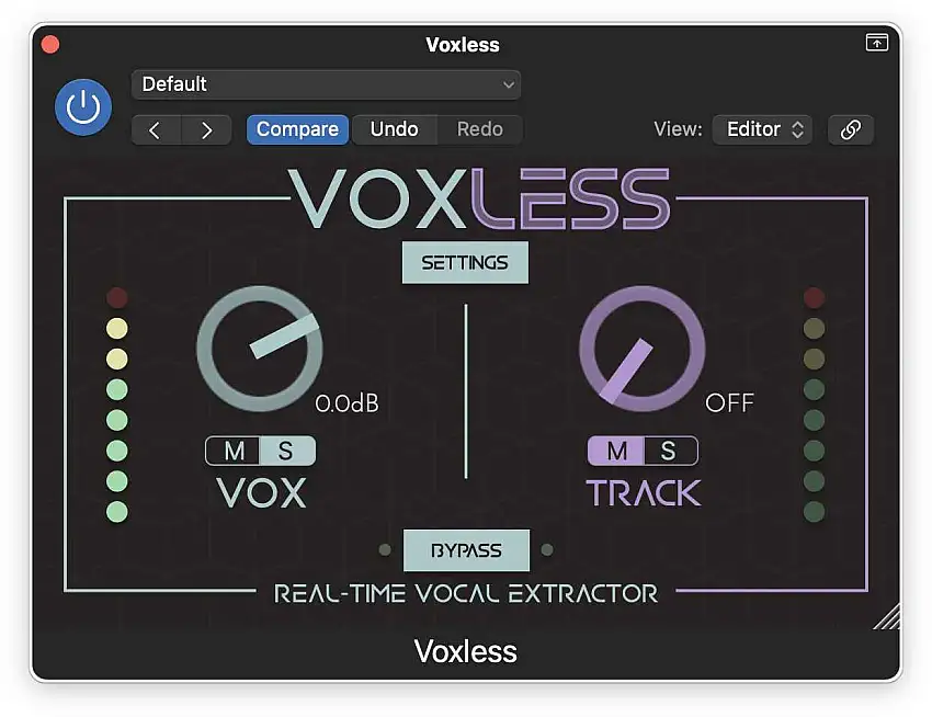 AudioSourceRE Voxless