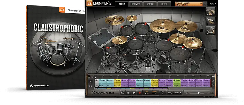 Toontrack EZX Claustrophobic
