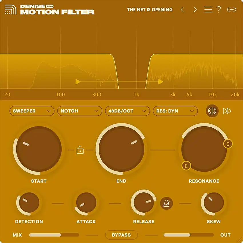 Denise Audio Motion Filter