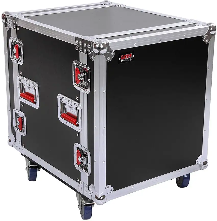 Gator 12U, Standard Audio Road Rack Case w/ Casters