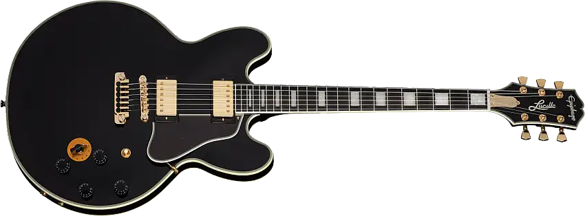 Epiphone BB King Lucille elgitarr inkl. EpiLite Fodral ( Ebony )