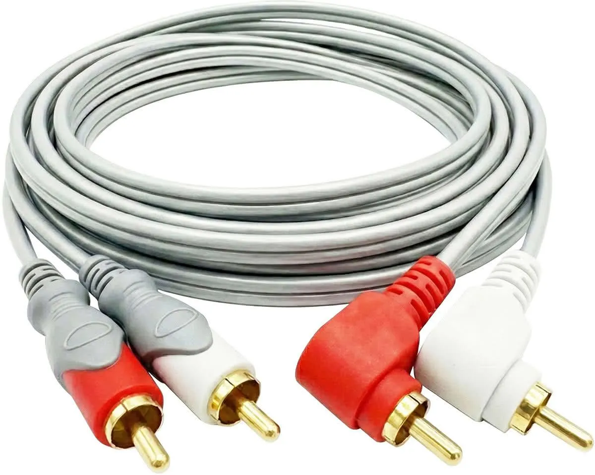 Zomo 2xRCA Ma > 2xRCA Ma Angled 3m [ACC-30]