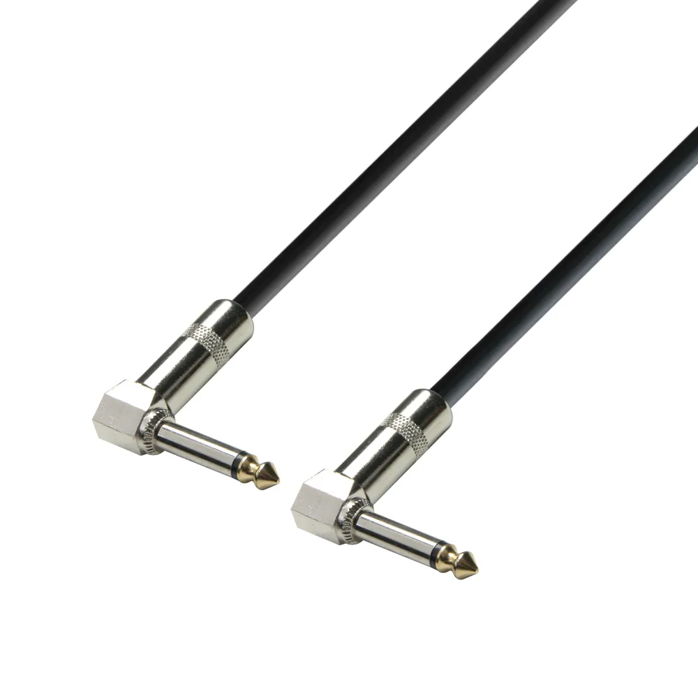 Adam Hall 1x6.3mm Ma MO > 1x6.3mm Ma MO 0.3m Angled