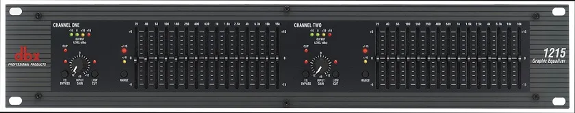 dbx 1215 Dual Chanel 15-Band Equalizer