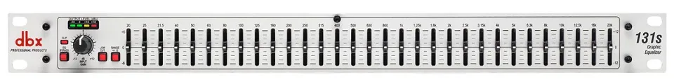 dbx 131s Single Channel 31-Band Graphic Equalizer