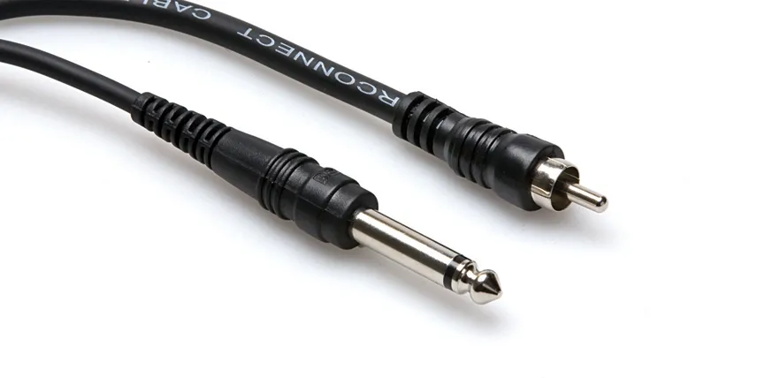 Hosa 1x6.3mm Ma > 1xRCA Ma 1m