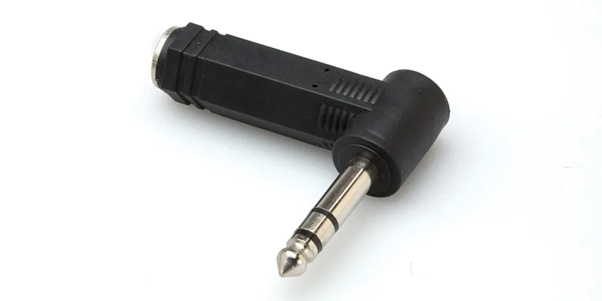 Hosa 1x6.3mm Ma ST > 1x6.3mm Fe angled